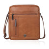 WildHorn Genuine Leather Sling Bag for Men | Crossbody Shoulder Messenger Bag with Adjustable Strap