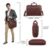 WildHorn Premium Leather men's Laptop Bag | Handcrafted