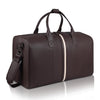 WILDHORN 19.5" Genuine Leather Travel Duffel Bag for Men & Women