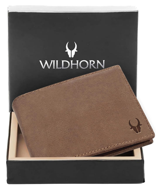 WildHorn Wallet for Men Leather Original, Mens Wallet