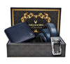 WildHorn® Premium Leather Wallet & Premium Auto Lock Belt for Men