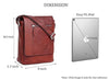 WildHorn Leather Sling Messenger Bag for Men I Multipurpose Crossbody Bag I