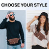 WILDHORN Genuine Leather Waist Bag for Men