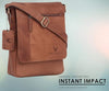 WildHorn Leather Sling Messenger Bag for Men I Multipurpose Crossbody Bag I
