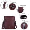 WILDHORN Leather Sling Messenger Bag for Men