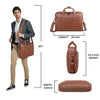 WildHorn Premium Leather men's Laptop Bag | Handcrafted
