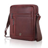 WildHorn Genuine Leather Sling Bag for Men | Crossbody Shoulder Messenger Bag with Adjustable Strap