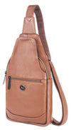WildHorn Leather Sling Crossbody Bag for Men