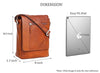 WildHorn Leather Sling Messenger Bag for Men I Multipurpose Crossbody Bag I