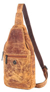 WildHorn Leather Sling Crossbody Bag for Men