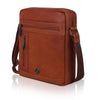 WildHorn Genuine Leather Sling Bag for Men | Crossbody Shoulder Messenger Bag with Adjustable Strap