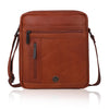 WildHorn Genuine Leather Sling Bag for Men | Crossbody Shoulder Messenger Bag with Adjustable Strap