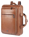 WildHorn Genuine Leather 3-in-1 Convertible Laptop Bag for Men