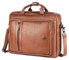 WildHorn Genuine Leather 3-in-1 Convertible Laptop Bag for Men