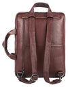 WildHorn Genuine Leather 3-in-1 Convertible Laptop Bag for Men