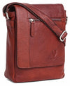 WildHorn Leather Sling Messenger Bag for Men I Multipurpose Crossbody Bag I