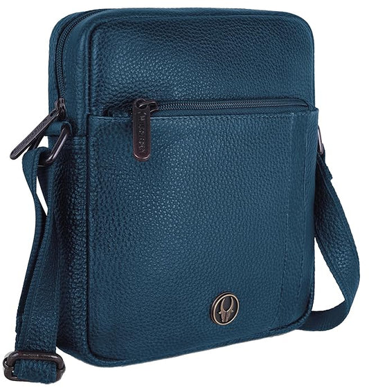 WILDHORN Leather Sling Messenger Bag for Men