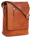 WildHorn Leather Sling Messenger Bag for Men I Multipurpose Crossbody Bag I