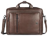 WildHorn Genuine Leather 3-in-1 Convertible Laptop Bag for Men