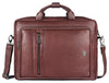WildHorn Genuine Leather 3-in-1 Convertible Laptop Bag for Men