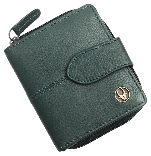 WildHorn Genuine Leather Women’s Wallet – Bi-Fold Clutch with 7 Card Slots