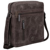 WildHorn Genuine Leather Sling Bag for Men | Crossbody Shoulder Messenger Bag with Adjustable Strap