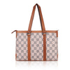 CAROLINA Laptop Tote Bag for Women I 15.6 inch Canvas Shoulder Bags for Laptop I Computer Messenger Purse I Handbag Office Briefcase Bag