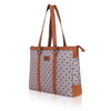CAROLINA Laptop Tote Bag for Women I 15.6 inch Canvas Shoulder Bags for Laptop I Computer Messenger Purse I Handbag Office Briefcase Bag
