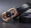 WildHorn Men's Genuine Leather Belt for Men| Premium Auto-Lock Buckle | Adjustable up to 48” | Formal & Casual Wear | Micro-Adjust Fit | Including Stylish Gift Box
