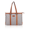 CAROLINA Laptop Tote Bag for Women I 15.6 inch Canvas Shoulder Bags for Laptop I Computer Messenger Purse I Handbag Office Briefcase Bag