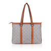 CAROLINA Laptop Tote Bag for Women I 15.6 inch Canvas Shoulder Bags for Laptop I Computer Messenger Purse I Handbag Office Briefcase Bag