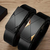 WildHorn Men's Genuine Leather Ratchet Belt for Men| Premium Auto-Lock Buckle | Adjustable up to 48” | Formal & Casual Wear | Micro-Adjust Fit | Stylish Gift Box Included