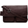 HARLOW Leather Messenger Bag for Men