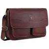 HARLOW Leather Messenger Bag for Men