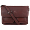 HARLOW Leather Messenger Bag for Men