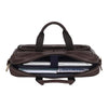 DURHAM Leather Laptop Messenger Bag for Men