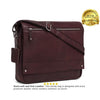 WILINGTON Leather Messenger Bag for Men