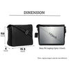 HEMSWORTH Leather Messenger Bag for Men