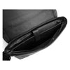 HEMSWORTH Leather Messenger Bag for Men