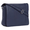 HEMSWORTH Leather Messenger Bag for Men
