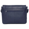 HEMSWORTH Leather Messenger Bag for Men