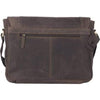 HEMSWORTH Leather Messenger Bag for Men