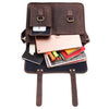 WILINGTON Leather Messenger Bag for Men