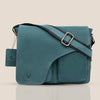 CAISTOR Leather Messenger Bag for Men