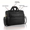 MISSOURI Leather Laptop Messenger Bag for Men