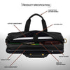MISSOURI Leather Laptop Messenger Bag for Men