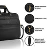 MISSOURI Leather Laptop Messenger Bag for Men