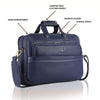 MISSOURI Leather Laptop Messenger Bag for Men