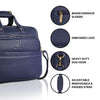MISSOURI Leather Laptop Messenger Bag for Men