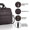 MISSOURI Leather Laptop Messenger Bag for Men